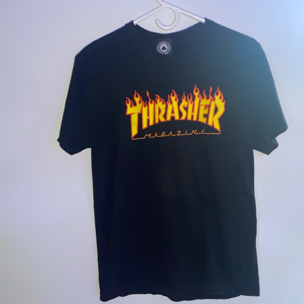 Thrasher Flame Logo T- Shirt